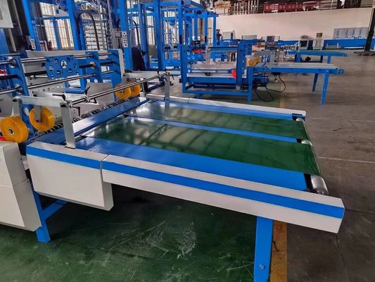 高速波紋紙の生産のための自動スタッカーマシンで完全に自動スタッキング
