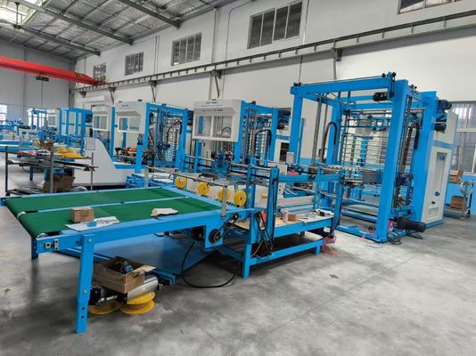 高速波紋紙の生産のための自動スタッカーマシンで完全に自動スタッキング