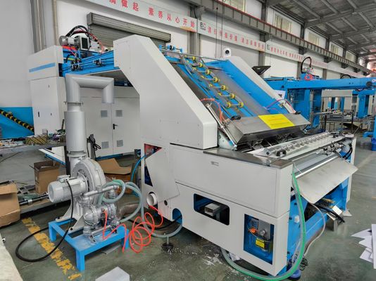 自動サーボ補正技術搭載高速合紙機 GFS1500 (段ボール合紙用)