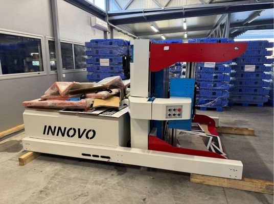 効率的な粉末除去と大容量生産のための空気調整によって印刷と包装ラインの速度を向上させるピールターナーマシン