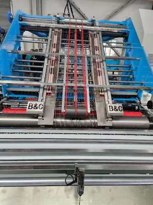 高精度自動フルートラミネーター機 紙の大きさ (170*170cm) と複数のパワーオプション (22kw-30kw)