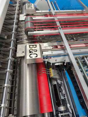 高精度自動フルートラミネーター機 紙の大きさ (170*170cm) と複数のパワーオプション (22kw-30kw)