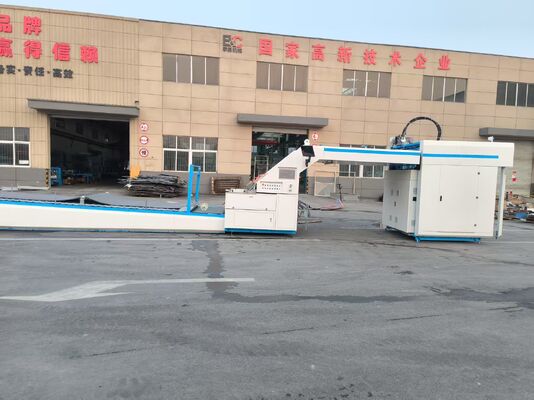 高速フルートラミネーター機、カートンボックス製造、グルー消費量削減、給紙圧力構造なし