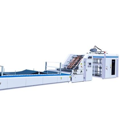 高速は波形のボール紙ZGFM1500のための薄板になる機械150m/Minを波形を付けた