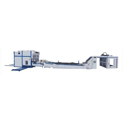 スタッカーが付いている38KW 380Vの自動フルートの薄板になる機械