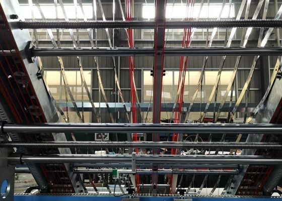 150m/Minを薄板にする1500x1500mmのフルートのラミネーション機械シートは箱を波形を付けた