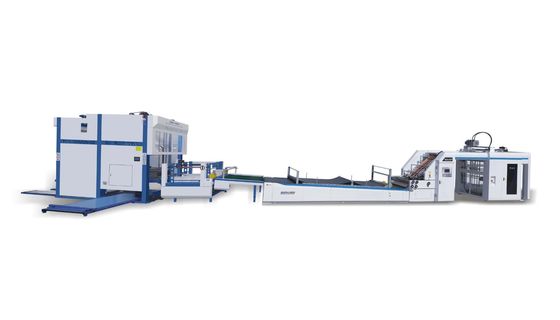 自動 高速リトフルートラミネーター 800gm 波紋紙用