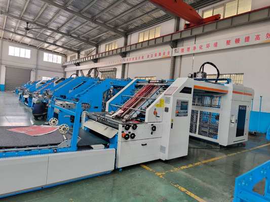 高精度自動フルートラミネーター機 紙の大きさ (170*170cm) と複数のパワーオプション (22kw-30kw)