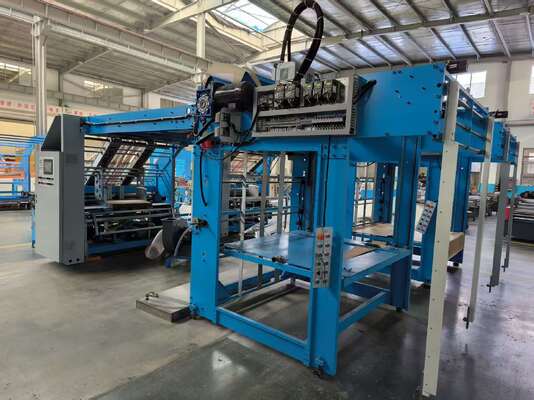 段ボールラミネート用自動高速フルートラミネーター